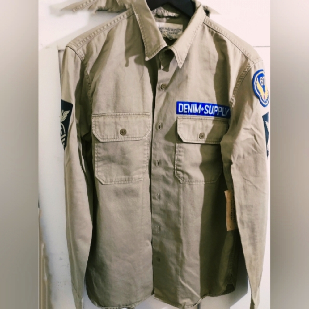 Men's Ralph denim button up